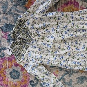 (new with Tags) Zara Printed Rustic Dress (XS)